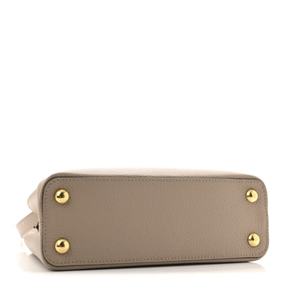 Louis Vuitton Taurillon Capucines BB Galet 4 of 11