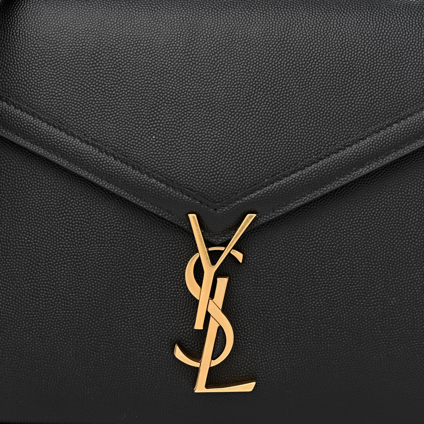 Grain de Poudre Medium Classic Monogram Cassandra Top Handle Black