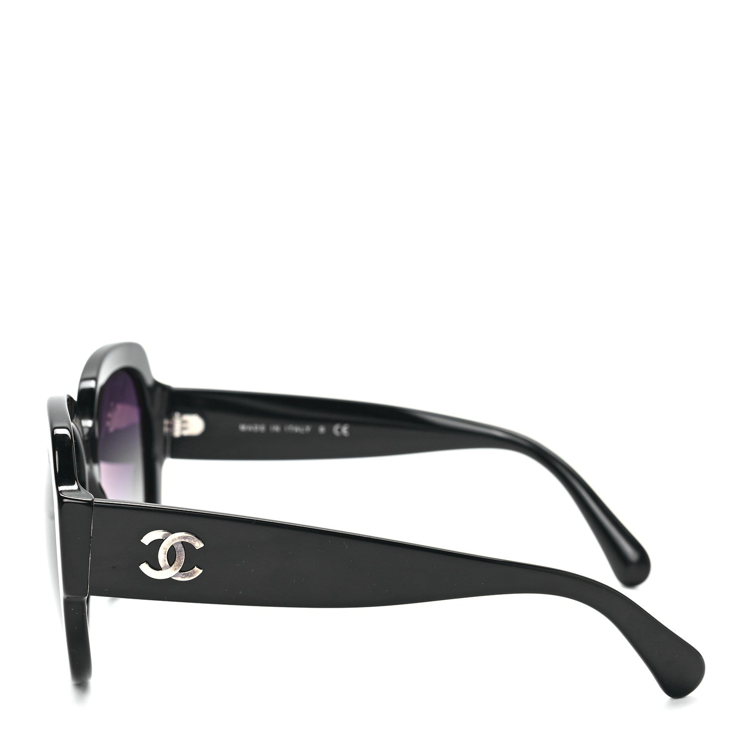 Chanel Acetate CC Sunglasses 5373 Black 3 of 7