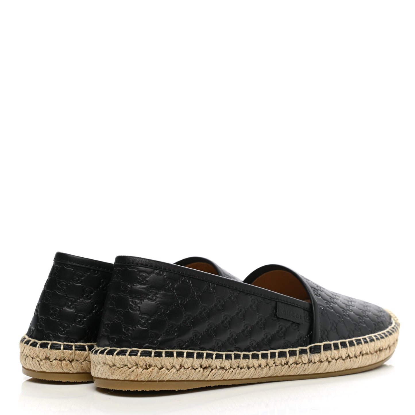 Microguccissima Signature Espadrilles 37.5 Black
