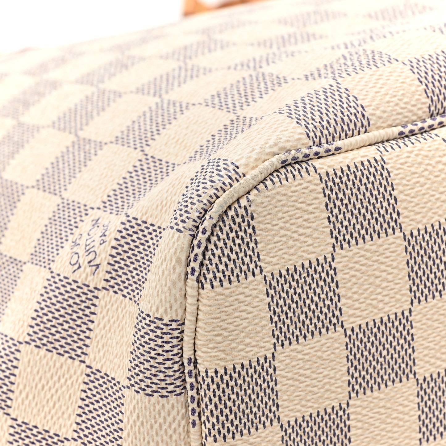 Damier Azur Neo Neverfull MM Rose Ballerine