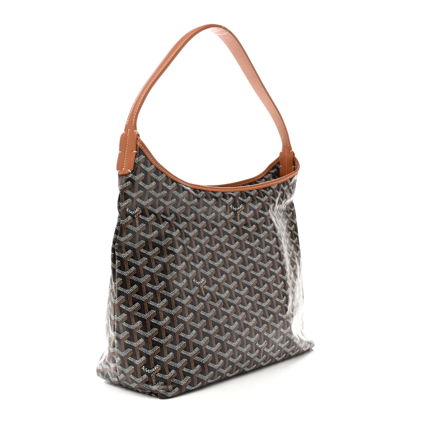 Goyardine Boheme Hobo Black Gold