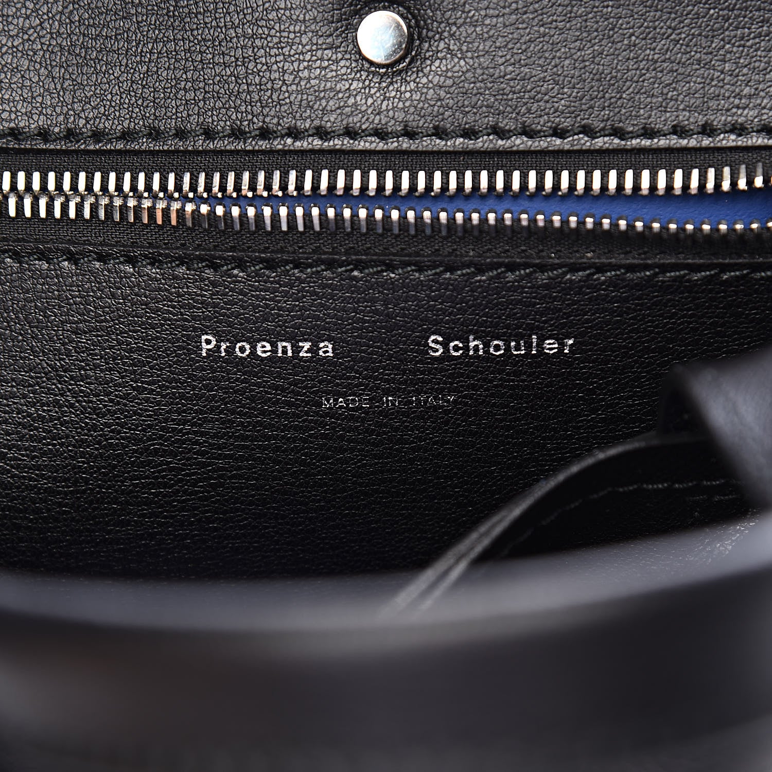 Proenza Schouler Calfskin Hex Tote Black 6 of 9