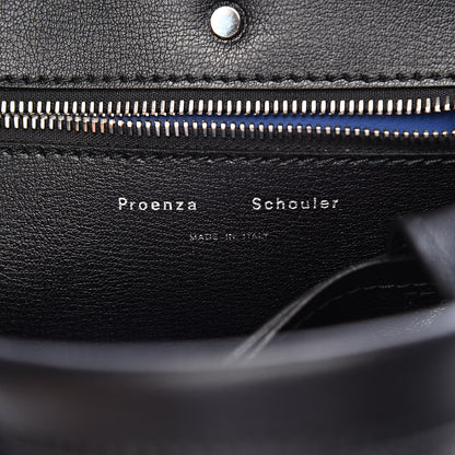 Proenza Schouler Calfskin Hex Tote Black 6 of 9