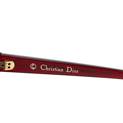 Christian Dior Acetate Bianca Sunglasses Burgundy Pink 5 of 8