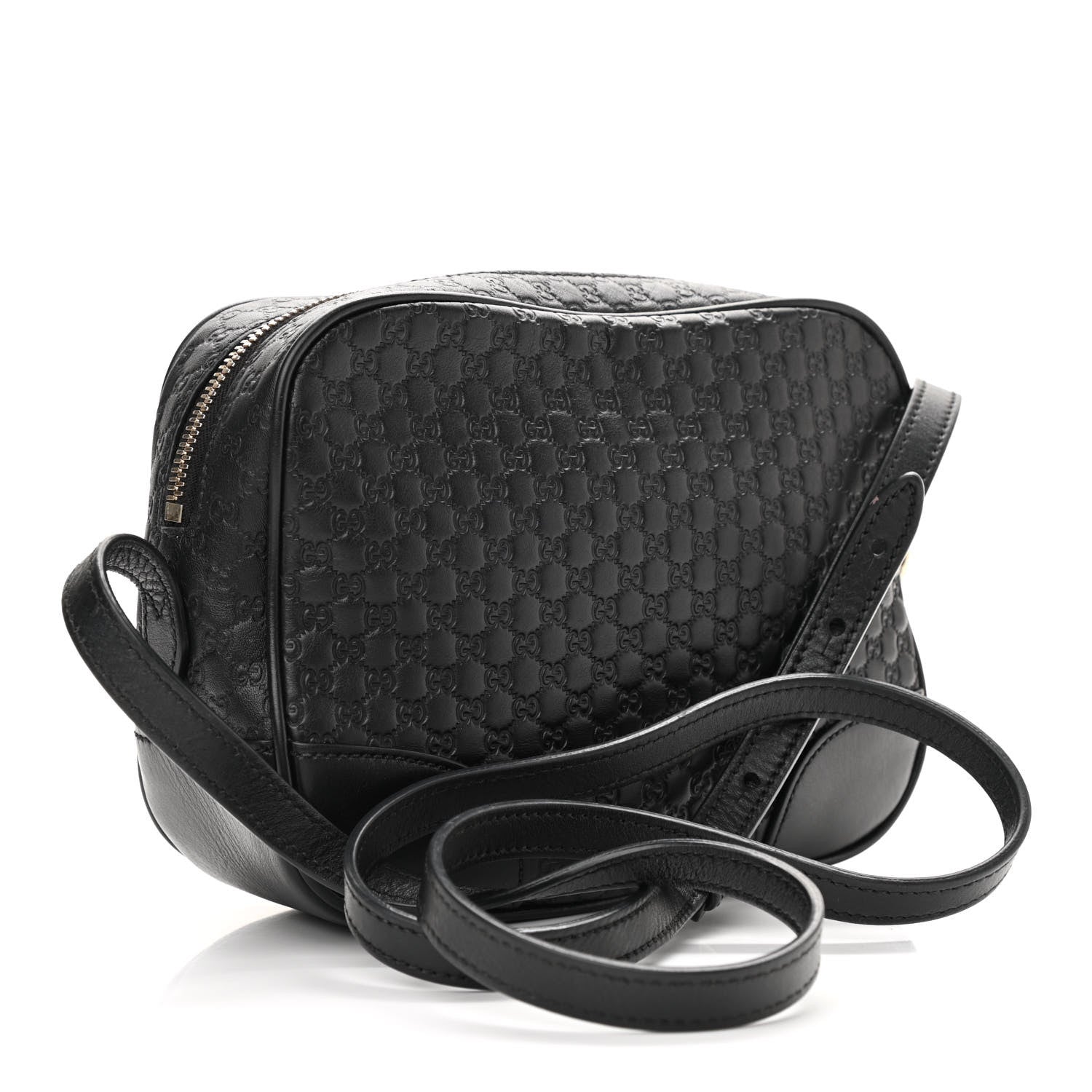 Gucci Microguccissima Mini Bree Messenger Bag Black 3 of 11