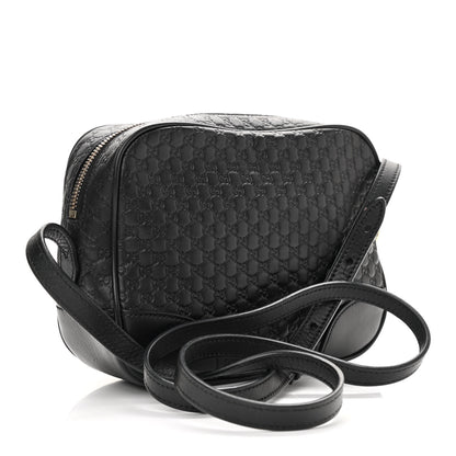 Gucci Microguccissima Mini Bree Messenger Bag Black 3 of 11