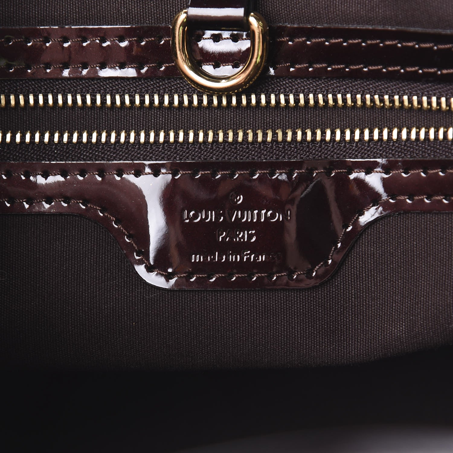 Louis Vuitton Vernis Wilshire PM Amarante 6 of 9