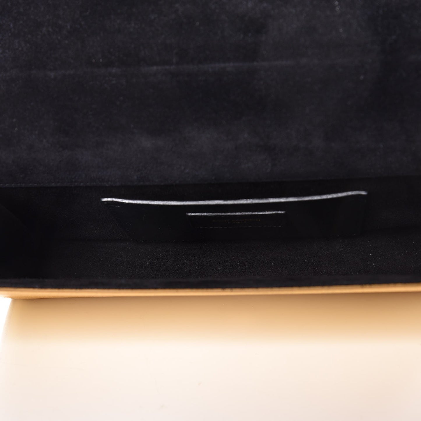 Metallic Calfskin Monogram Cassandre Clutch Ciad