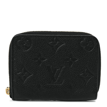 Louis Vuitton Empreinte Zippy Coin Purse Black 1 of 10
