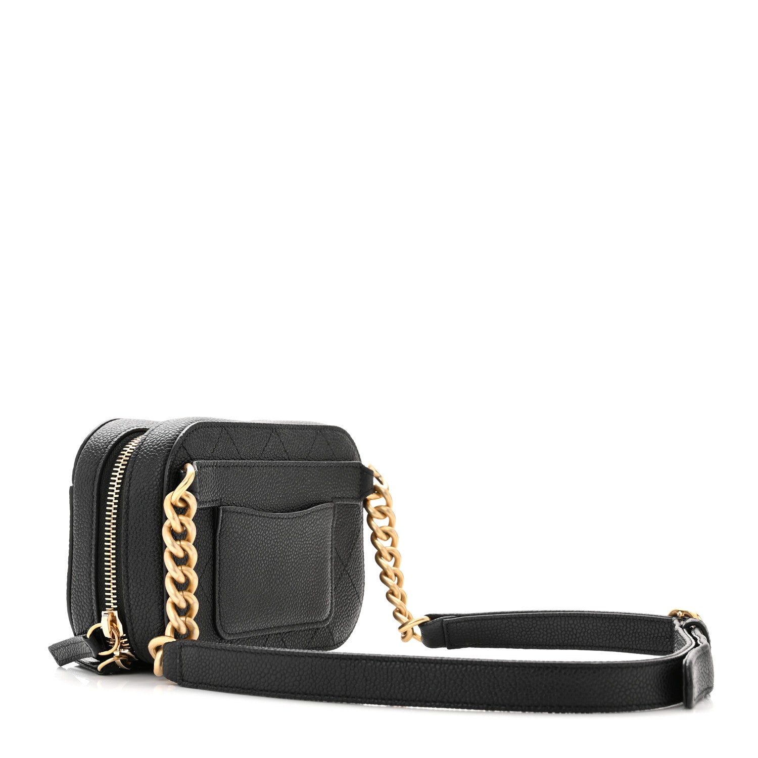 Chanel Caviar Quilted Waist Bag Black 2 of 10