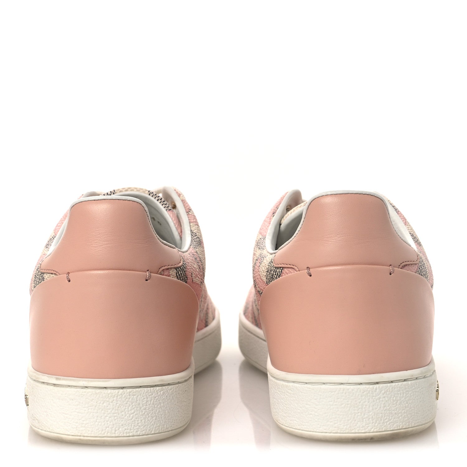 Louis Vuitton Damier Azur Tahitienne Bora Bora Sneakers 40 Rose Ballerine 6 of 12