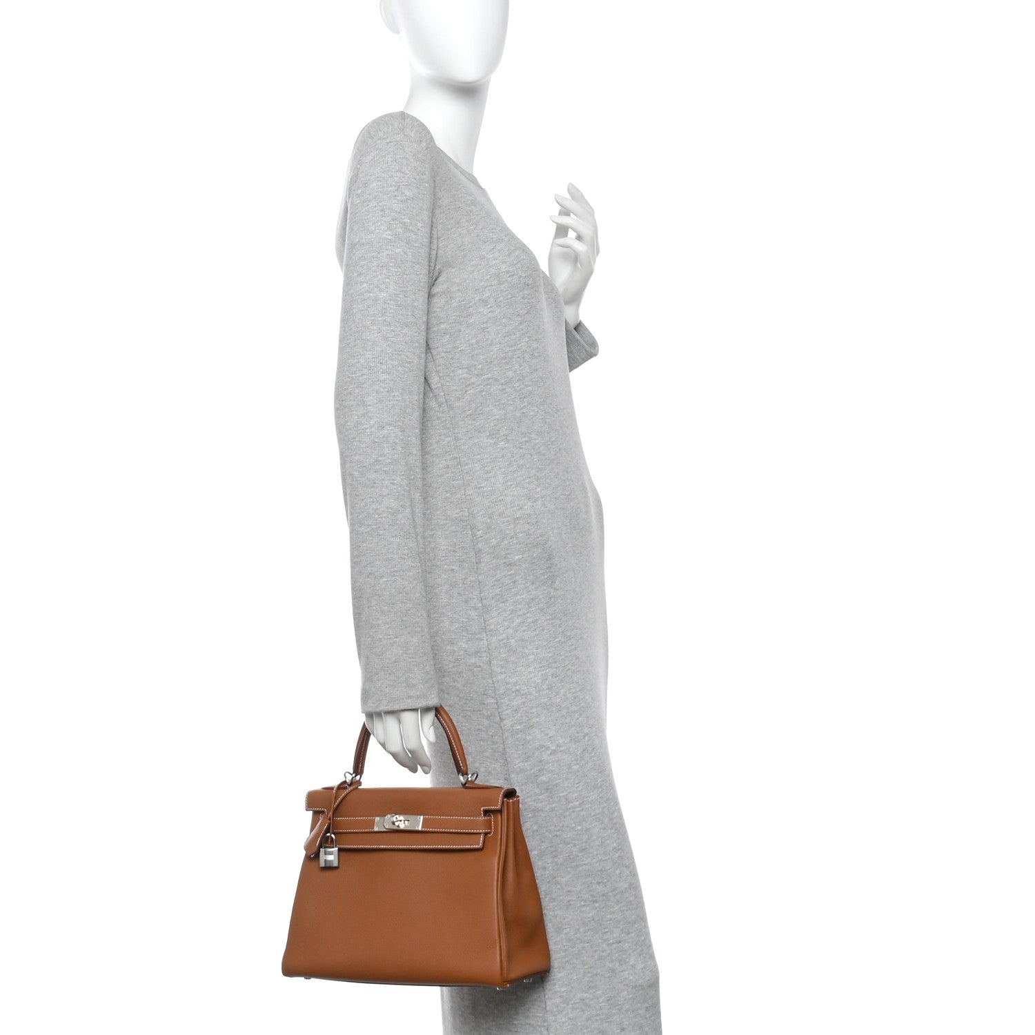 Hermes Togo Kelly Retourne 28 Gold 2 of 11