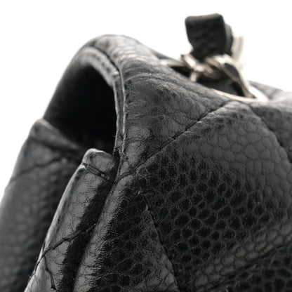 Chanel Caviar Quilted Mini Square Flap Black 12 of 12