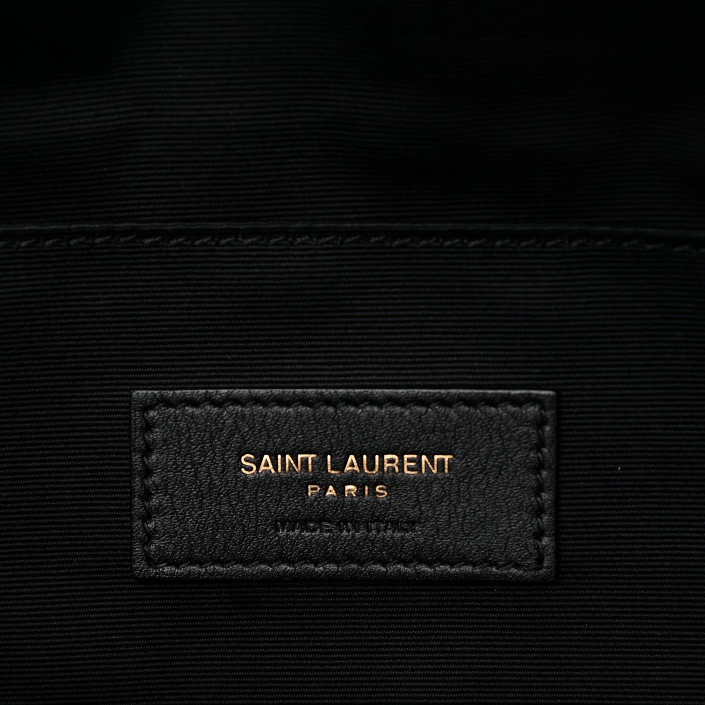 Grain De Poudre Monogram Belt Bag Black
