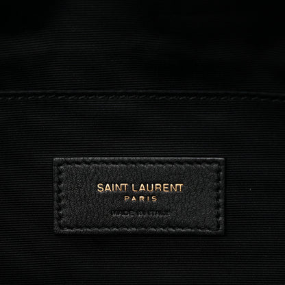 Saint Laurent Grain De Poudre Monogram Belt Bag Black 6 of 11