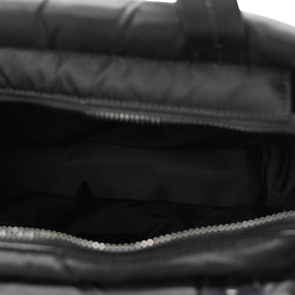 Prada Tessuto Nylon Soft Padded Small Shopping Tote Black 5 of 9