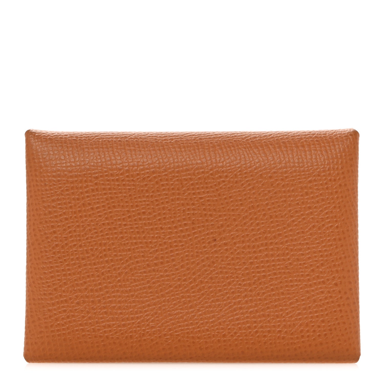 Hermes Epsom Calvi Duo Card Case Gold 1 of 8
