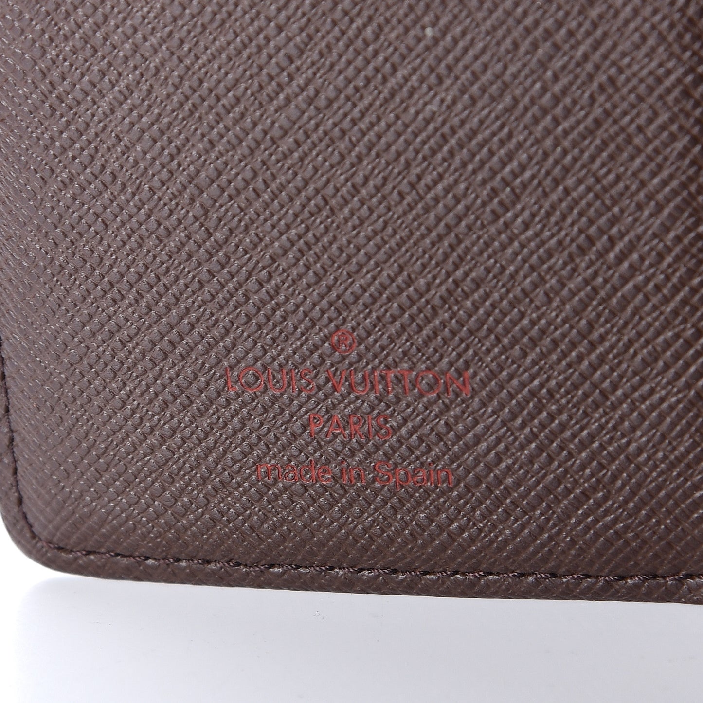 Damier Ebene Small Ring Agenda Cover