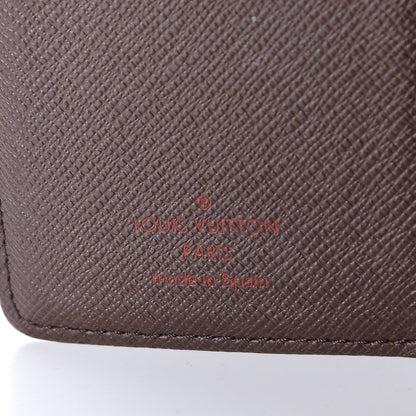 Louis Vuitton Damier Ebene Small Ring Agenda Cover 6 of 12