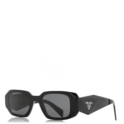 Prada Acetate Symbole Sunglasses SPR 17W Black 1 of 8