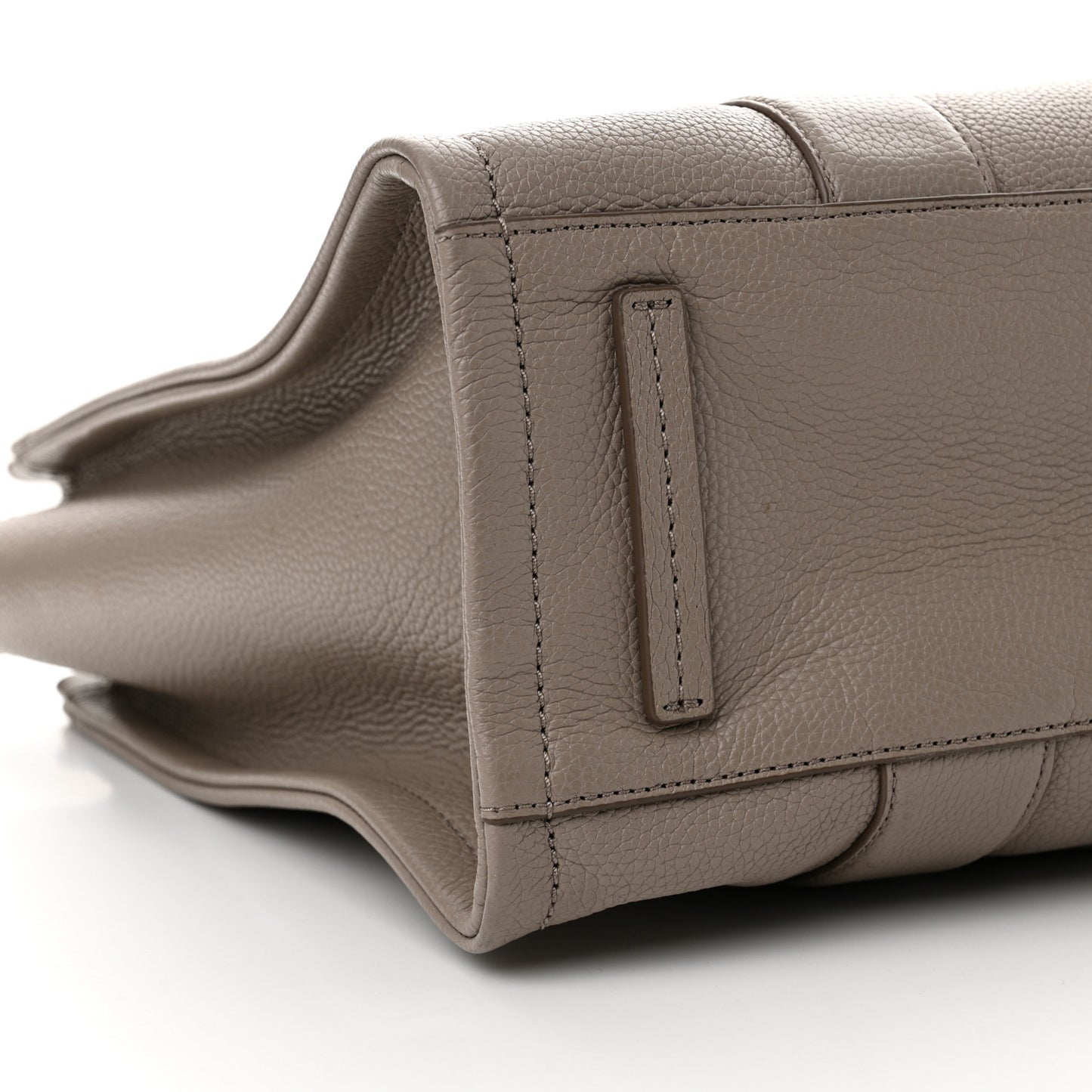 Grained Calfskin Large The Tote Bag Cement