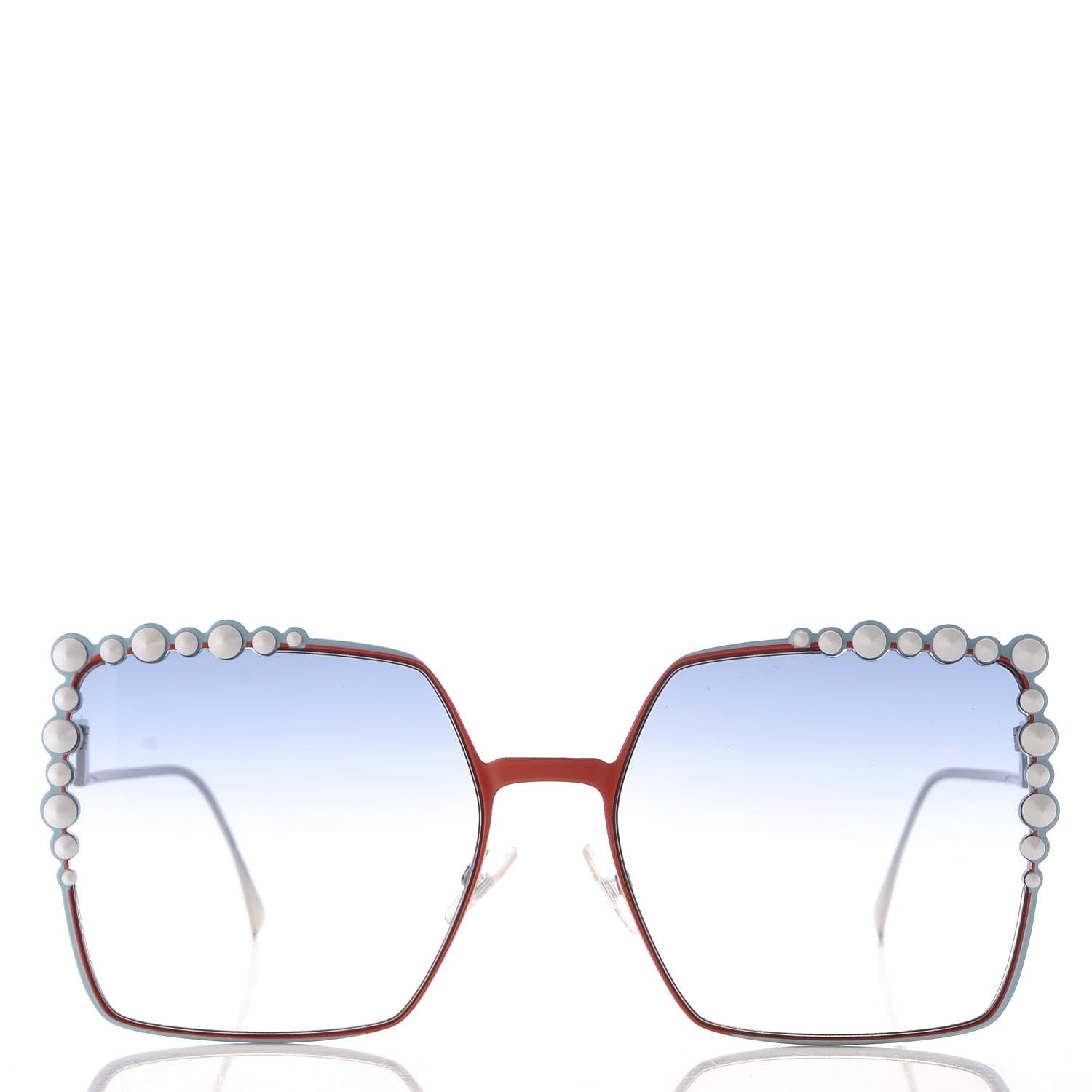 Fendi Metal Dots Square Sunglasses FF 0259/S 2 of 7