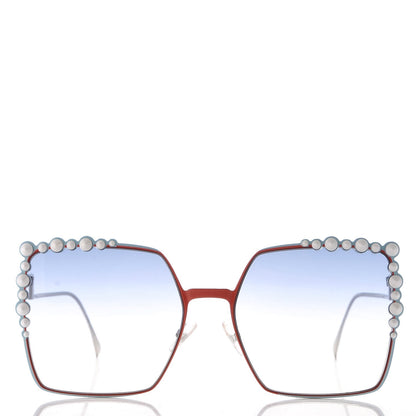 Fendi Metal Dots Square Sunglasses FF 0259/S 2 of 7