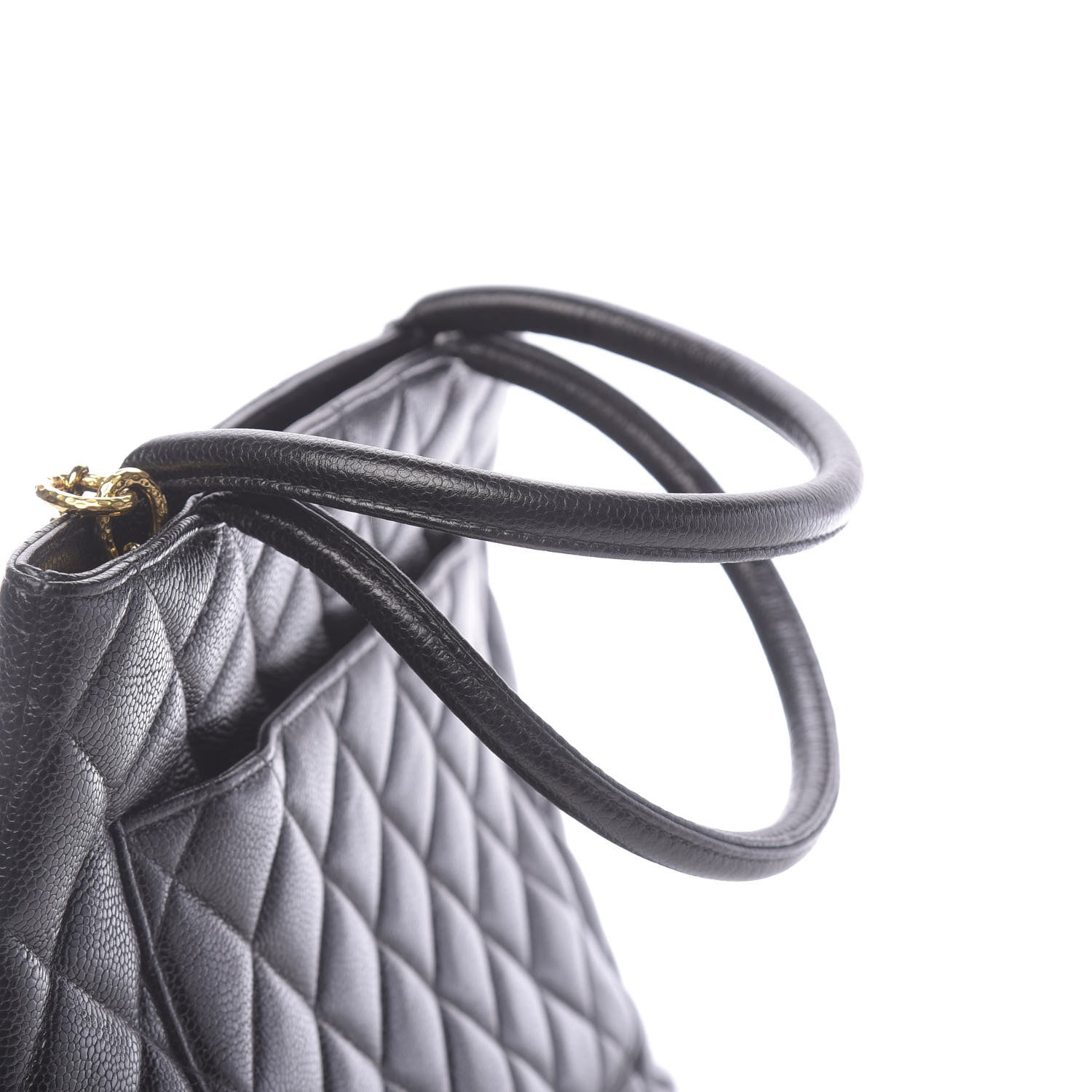 Chanel Caviar Quilted Medallion Tote Black 13 of 13