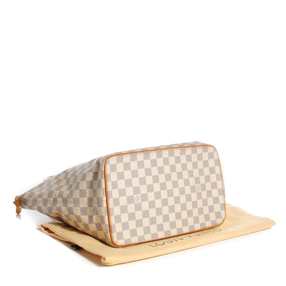 Louis Vuitton Damier Azur Saleya MM 4 of 7