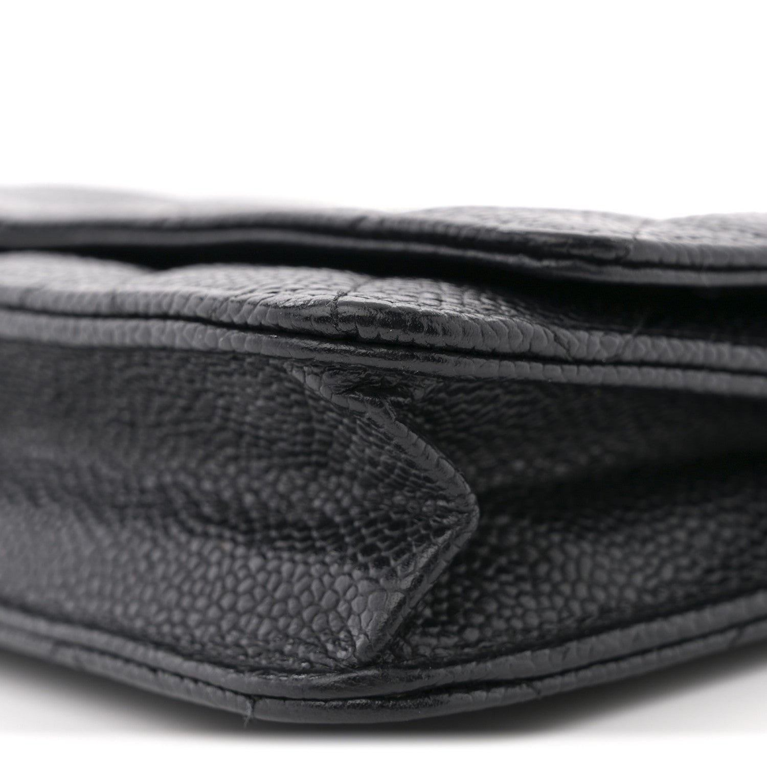 Chanel Caviar Quilted Wallet on Chain WOC Black 10 of 11