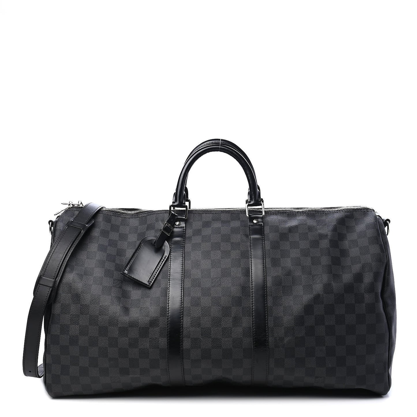 Damier Graphite Keepall Bandouliere 55