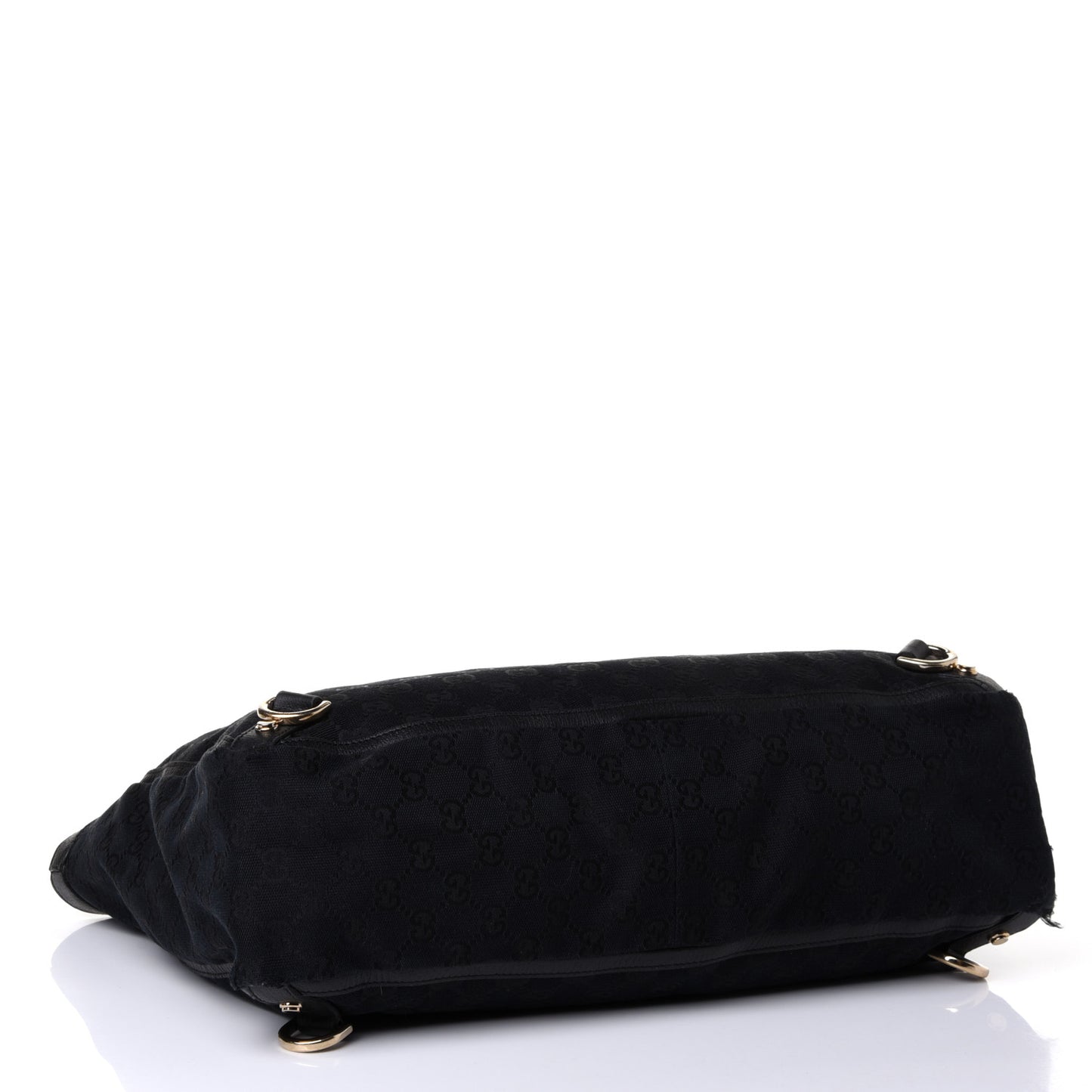 Monogram Large Abbey Tote Black