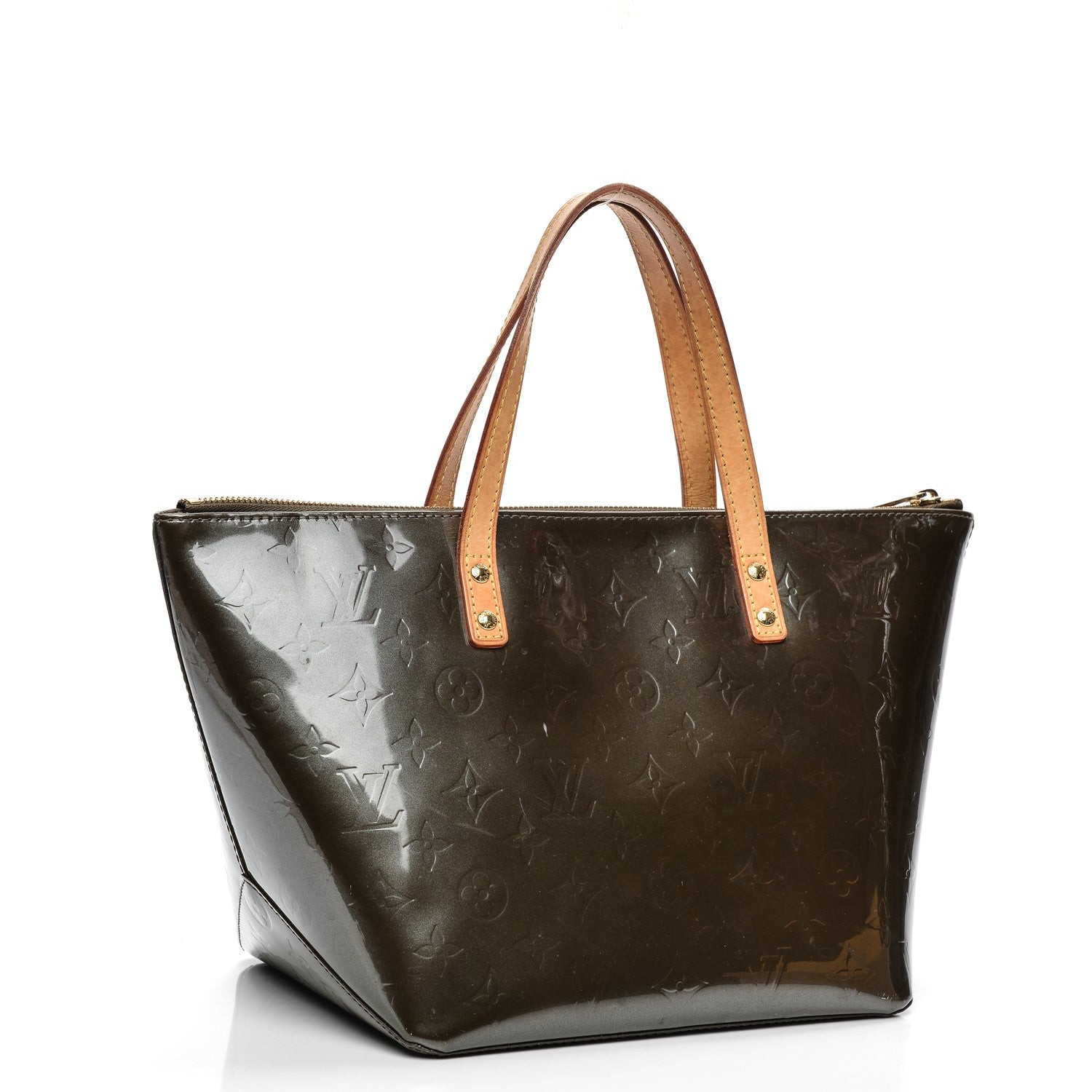 Louis Vuitton Vernis Bellevue PM Vert Bronze 3 of 8