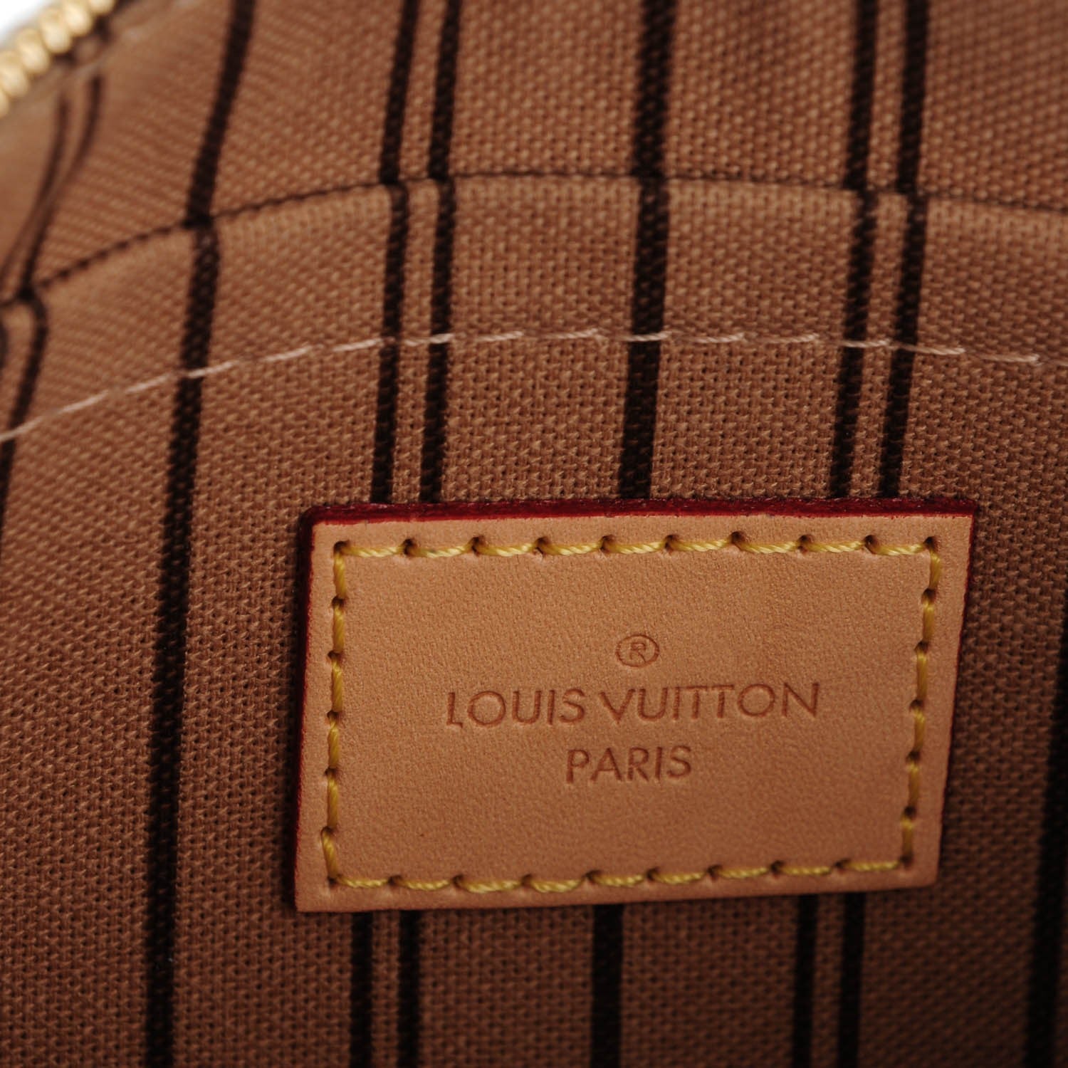 Louis Vuitton Monogram Neverfull MM GM Pochette 6 of 8