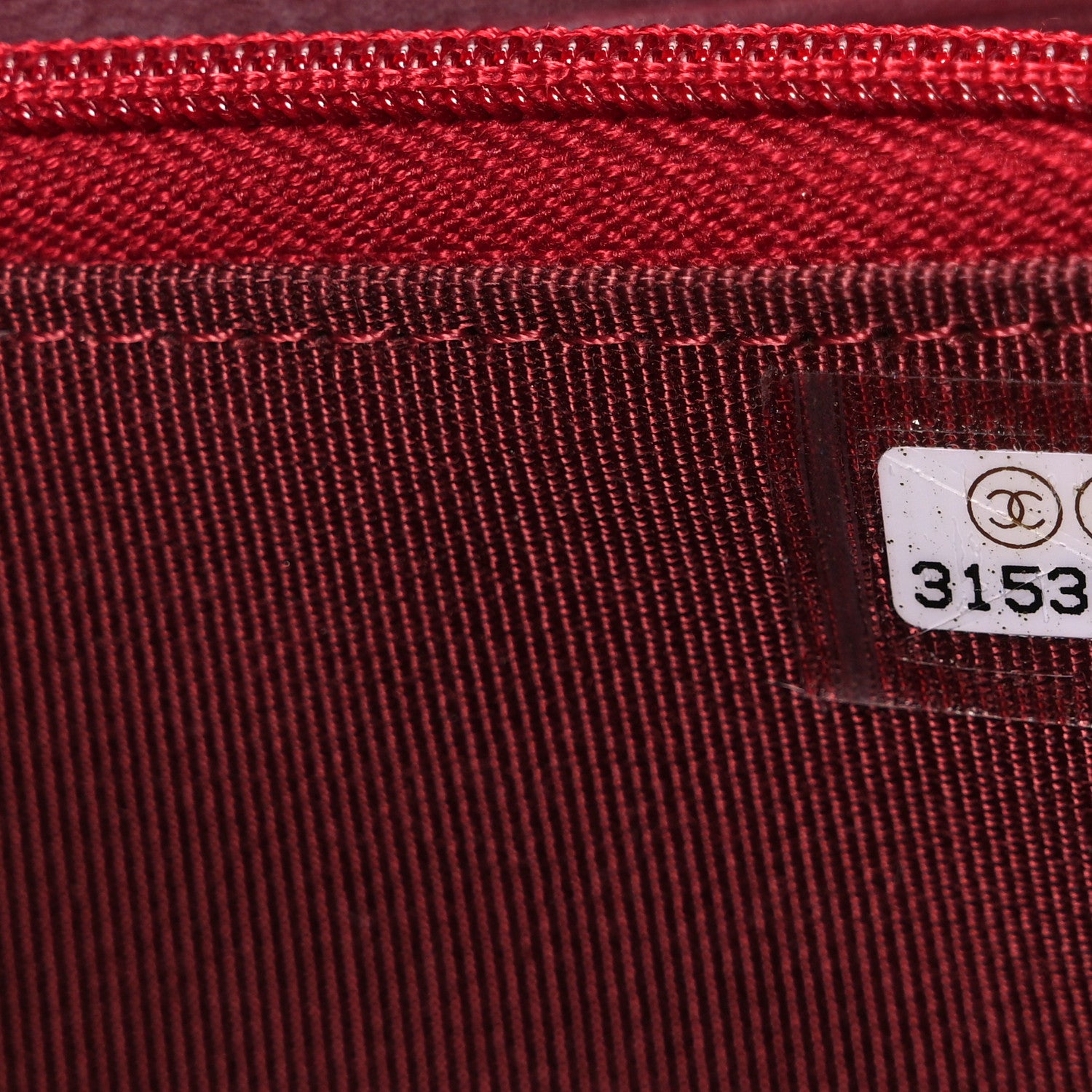 Chanel Lambskin Quilted Phone Holder Wallet on Removable Chain Burgundy 9 of 14