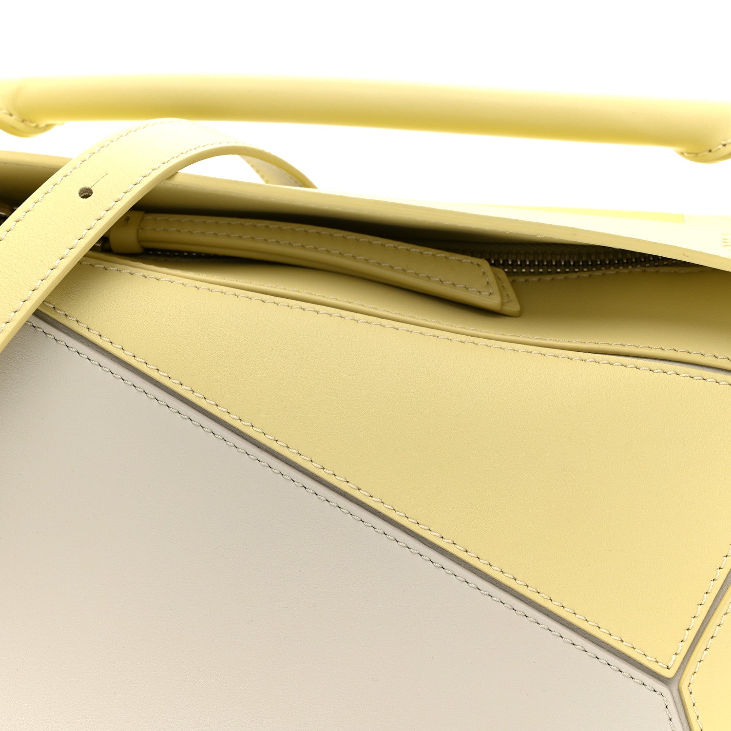 Loewe X ALBERS Nappa Calfskin Small Puzzle Bag Pale Grey Light