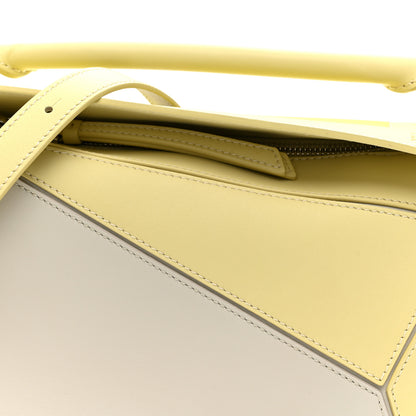 Loewe X ALBERS Nappa Calfskin Small Puzzle Bag Pale Grey Light Citrine 8 of 12
