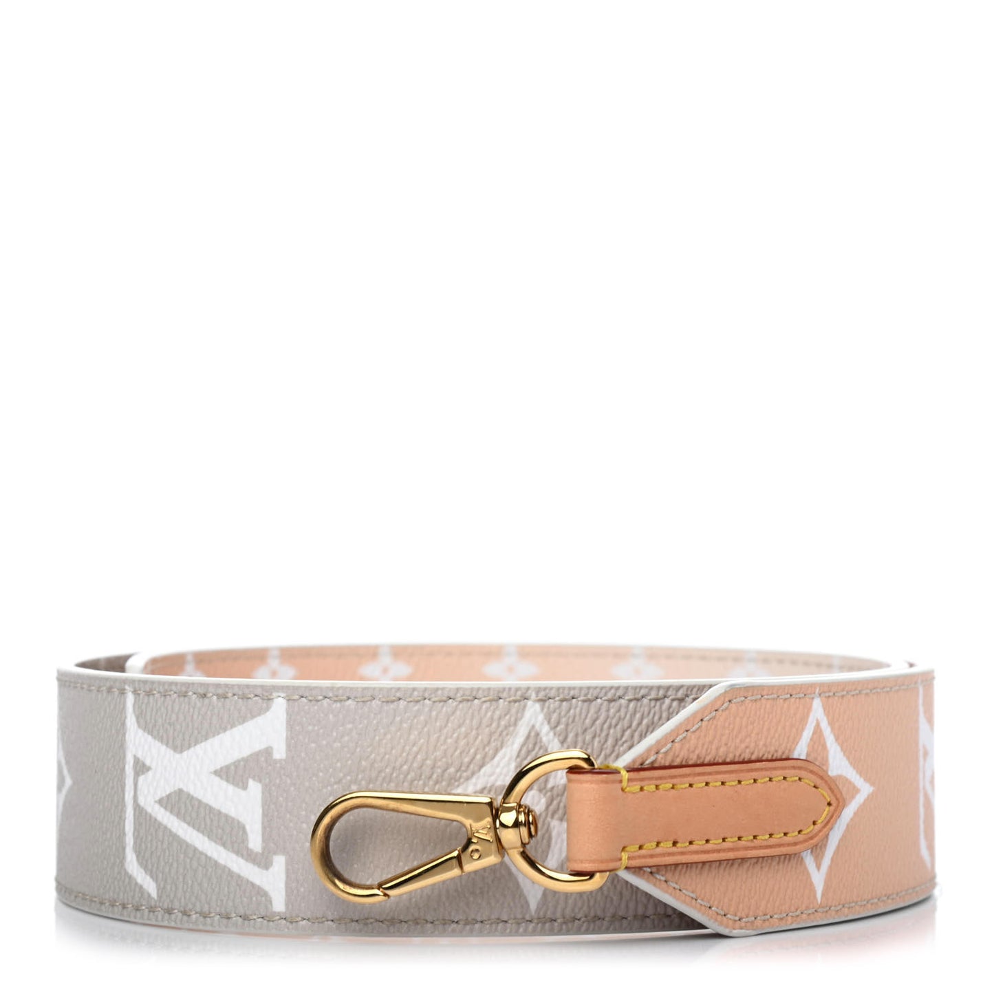 Monogram Giant By The Pool Bandouliere Shoulder Strap Brume