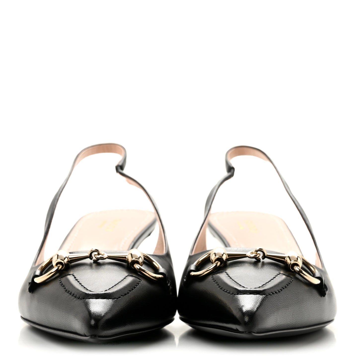 Malaga Kid Horsebit 45mm Slingback Pumps 39.5 Black