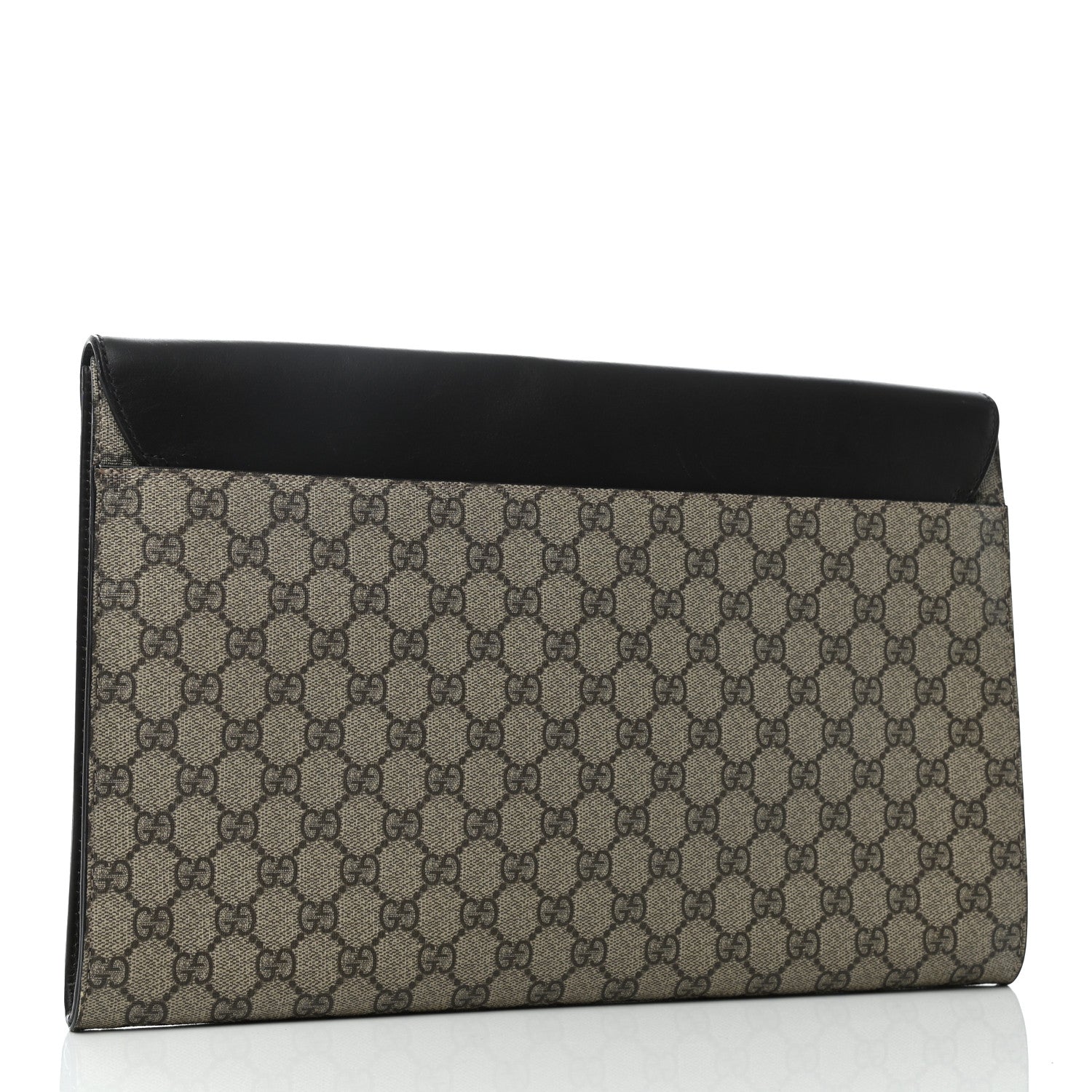 Gucci GG Supreme Monogram Portfolio Case Black 6 of 16