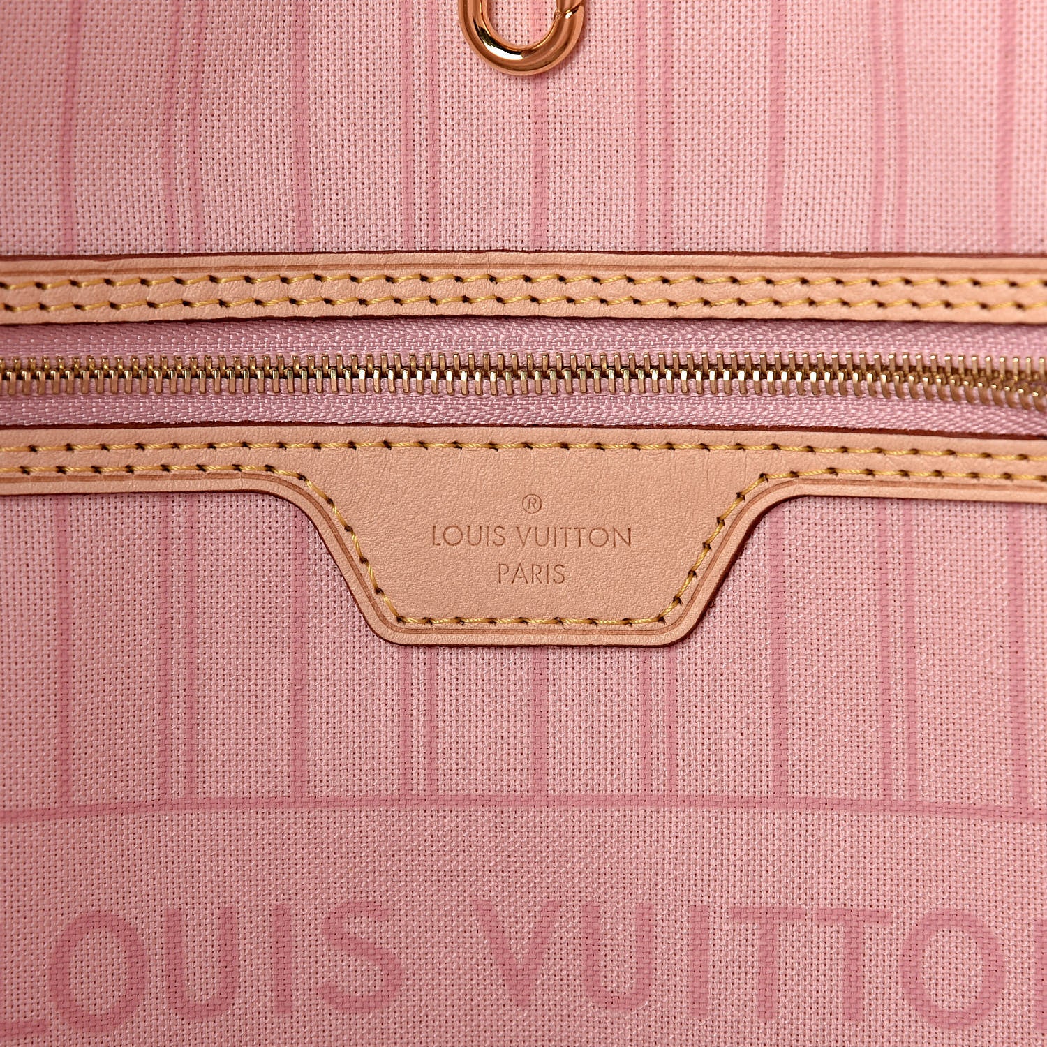 Louis Vuitton Damier Azur Neo Neverfull MM Rose Ballerine 7 of 16