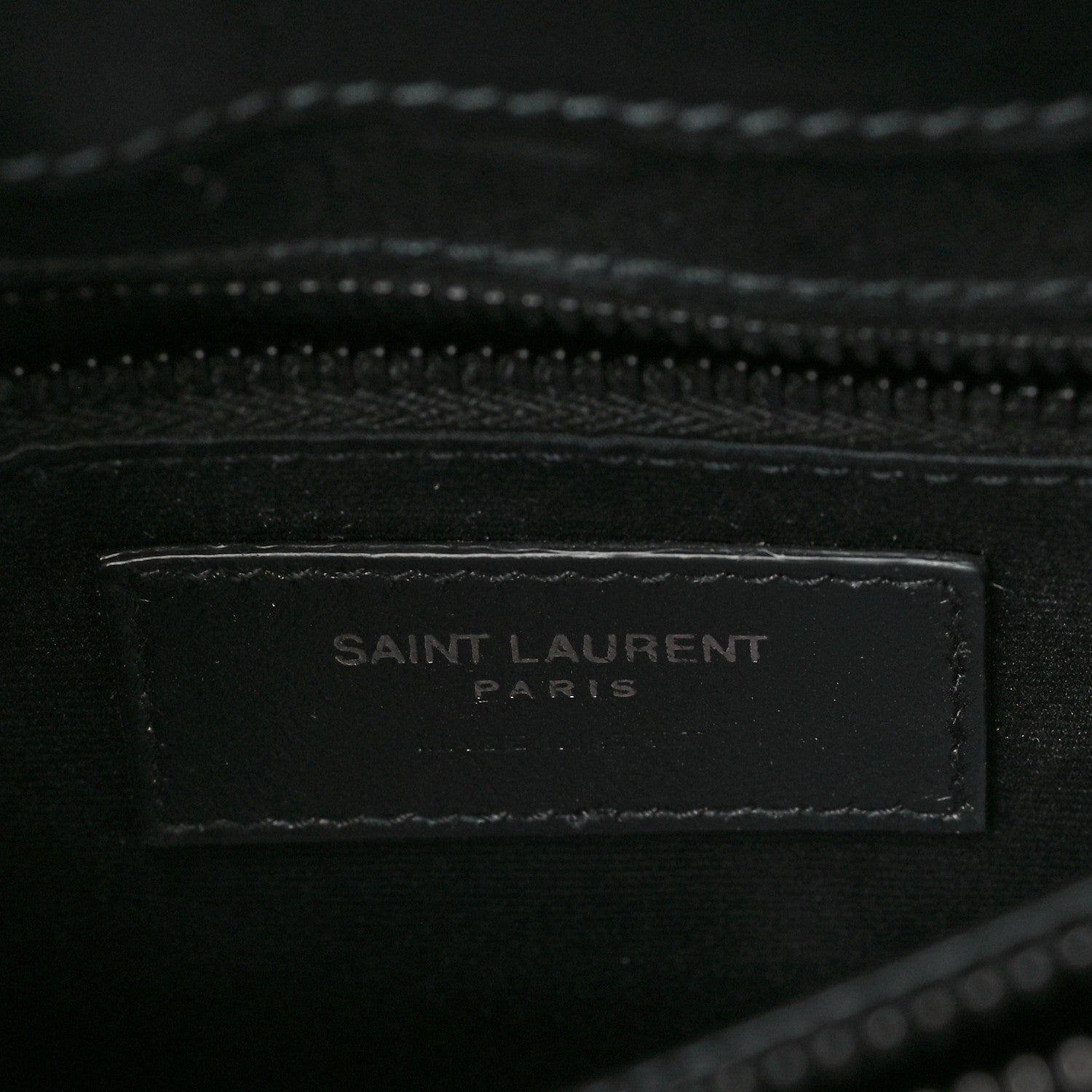 Saint Laurent Calfskin Y Quilted Monogram Medium Loulou Chain Satchel Black 5 of 5