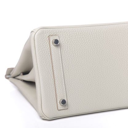 Hermes Togo Birkin 30 Gris Perle 10 of 12