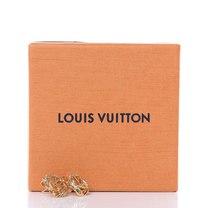 Louis Vuitton Angel Stud Earrings Gold 5 of 5