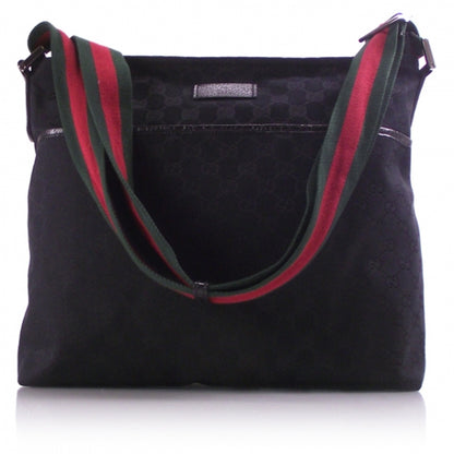 Gucci Monogram Signature Messenger Black 1 of 10