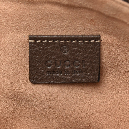 Gucci GG Supreme Monogram Large Ophidia Pouch Clutch Brown 6 of 12