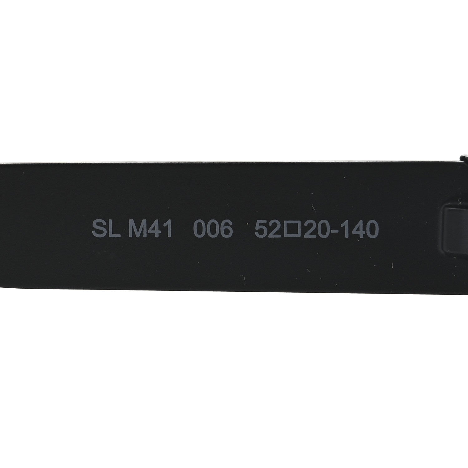 Saint Laurent Acetate Square SL M41 Sunglasses Black 6 of 7