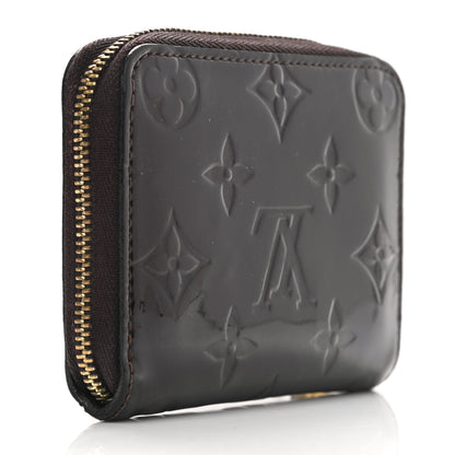 Louis Vuitton Vernis Zippy Coin Purse Wallet Amarante 3 of 7
