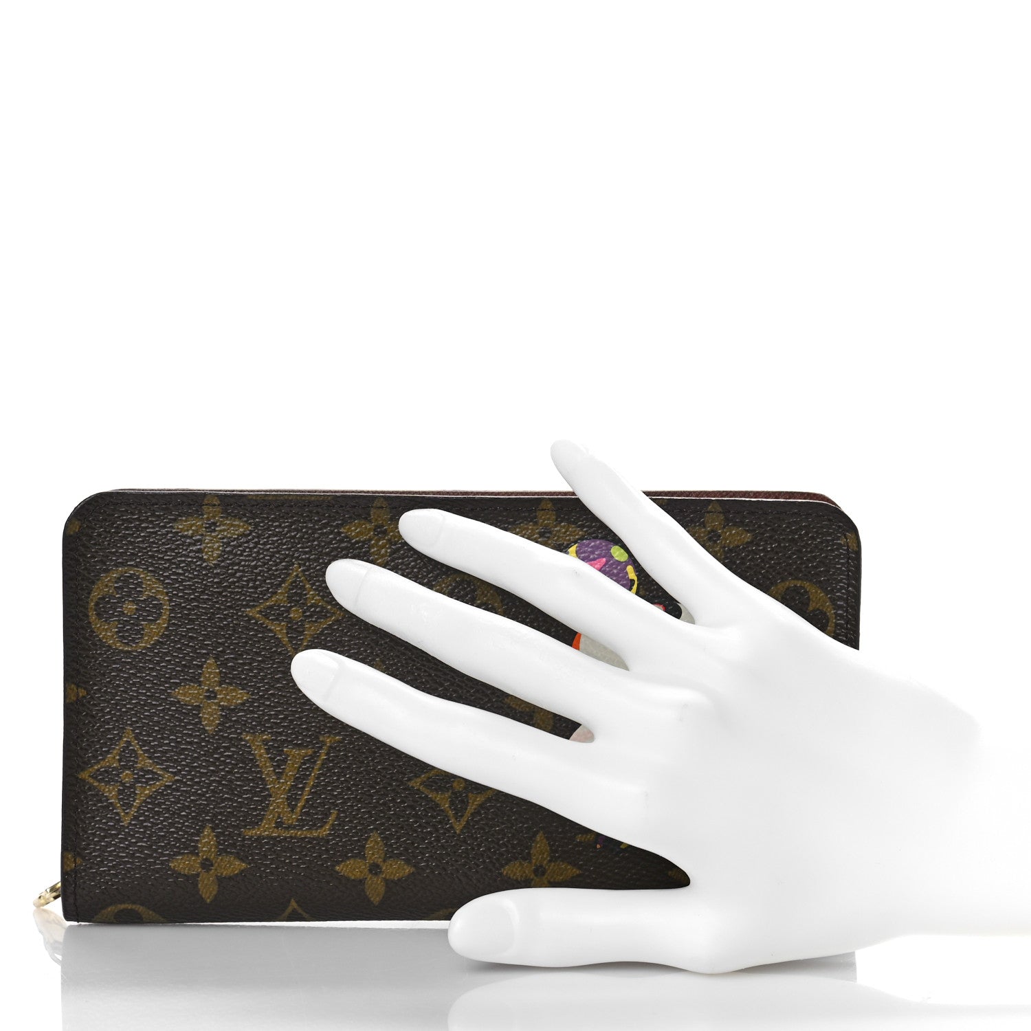Louis Vuitton Monogram Panda Zippy Wallet 2 of 9